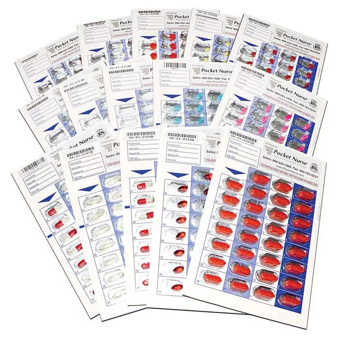 Demo Dose Long Term Medication Card Bundle -For Training Use Only