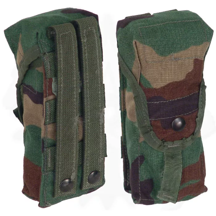 GI M16 30 Round Woodland Double Mag Pouch