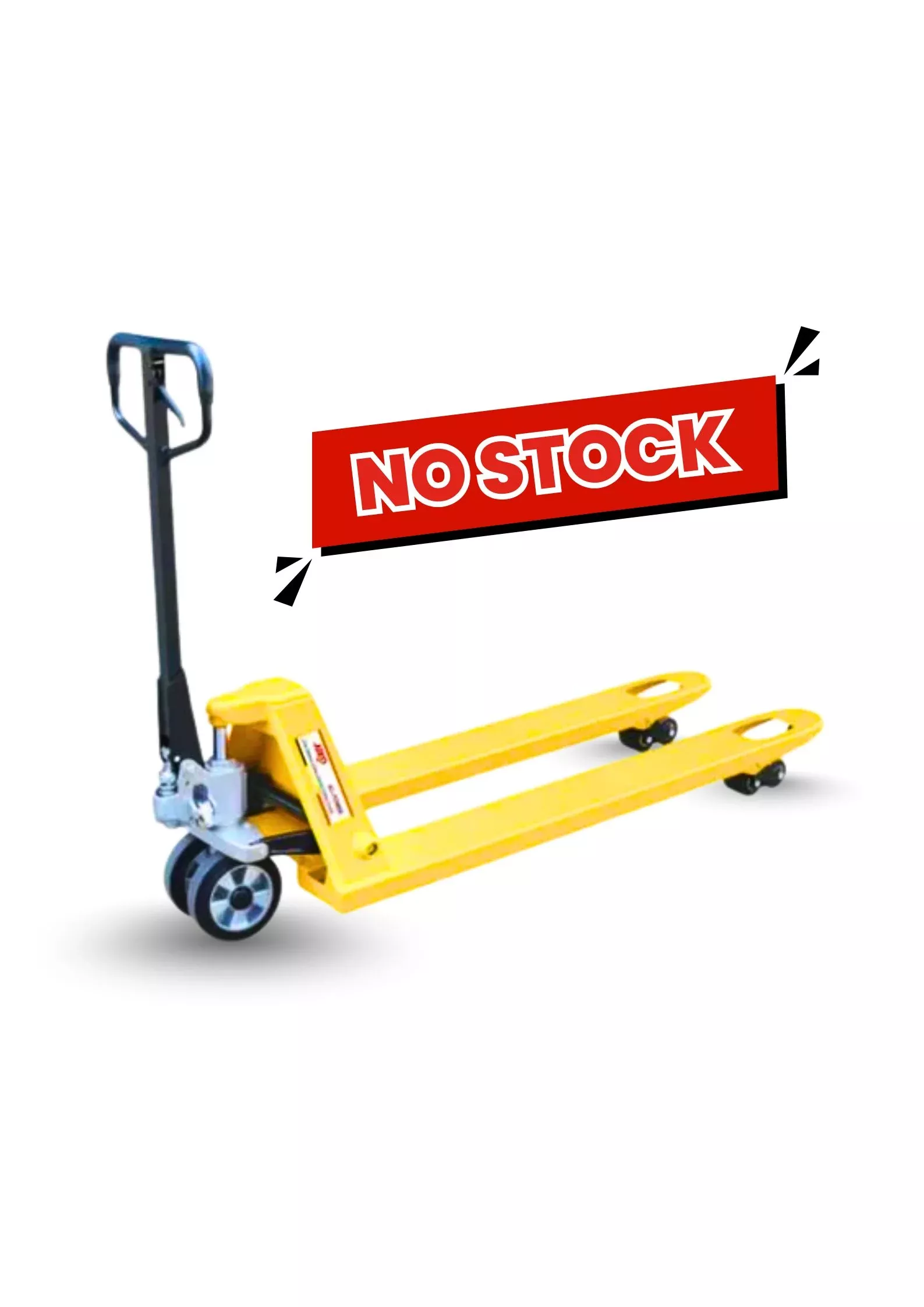 (NO STOCK) Aiko Pallet Truck 5 TON 660*1220 Double Nylon (Fork 85-200Mm Wheel 80*70Mm) | Model : PT-W5N-660