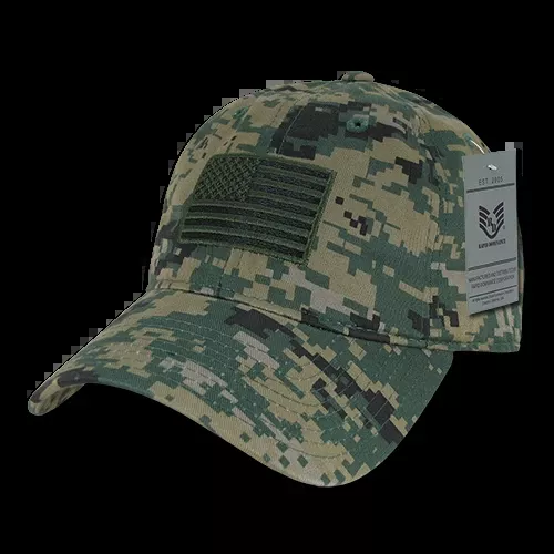 USMC Woodland MARPAT with Subdued US Flag Cover